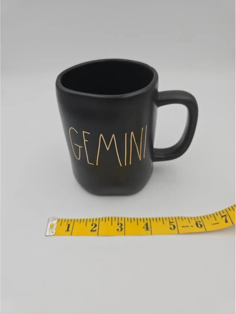 Rae Dunn Black Gemini Zodiac Sign Mug